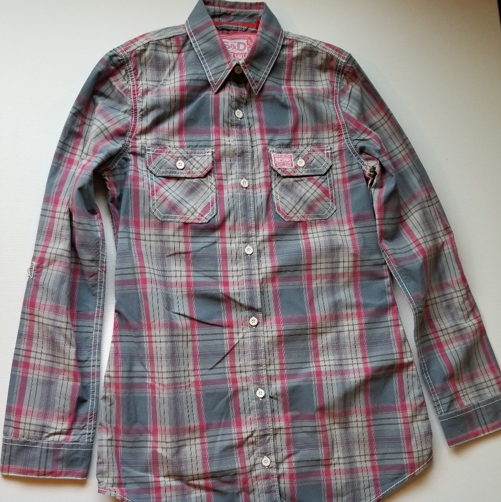 Super Dry long sleeve‎ shirt